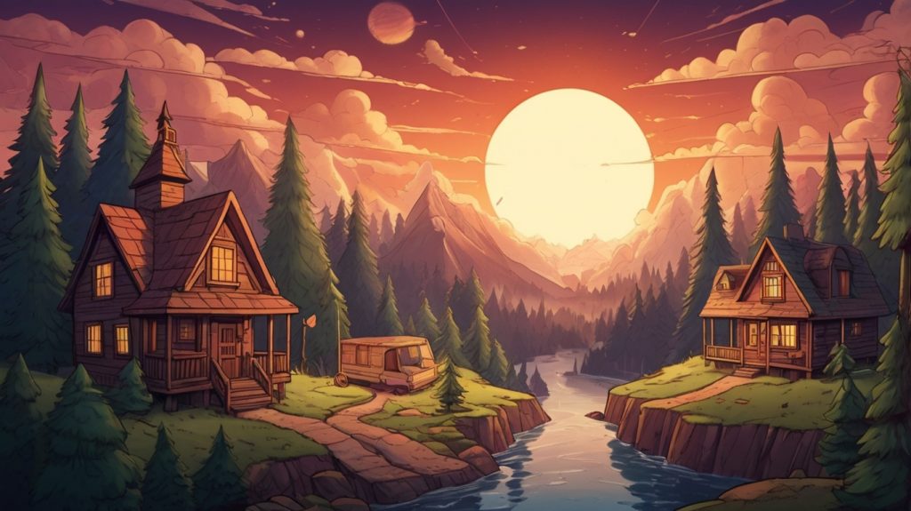 gravity falls magia lunar y misterios