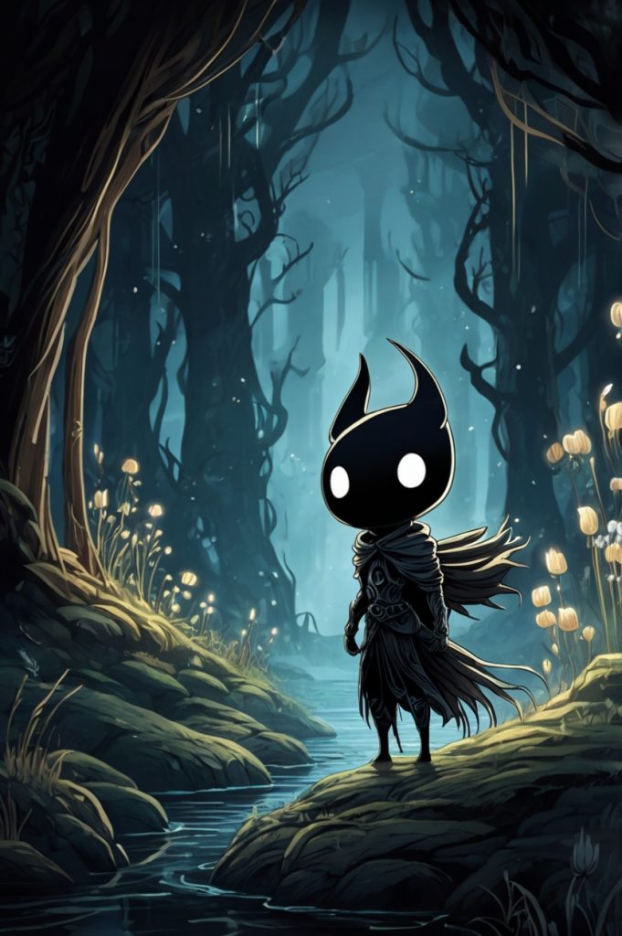 Hollow Knight videojuegos de fantasía